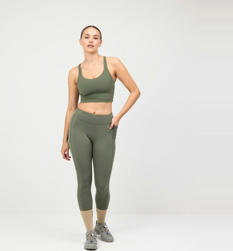 Jadie Complete Pocket Tights - Maple Green – XS - EYDA