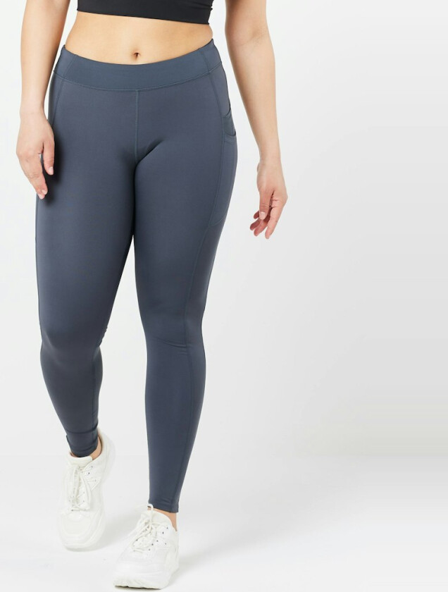 Emma Pocket Tights - Gunmetal – XS - EYDA