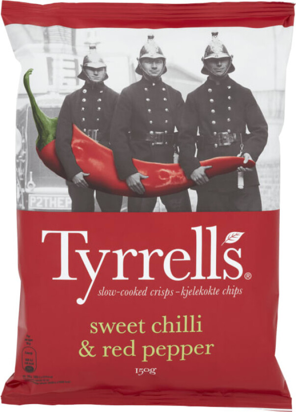 Tyrrells Chips Sweet Chilli&Red Pepper 150g