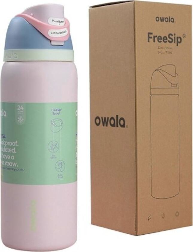 Stor 710ml Off-White Termosflaske for Eventyr