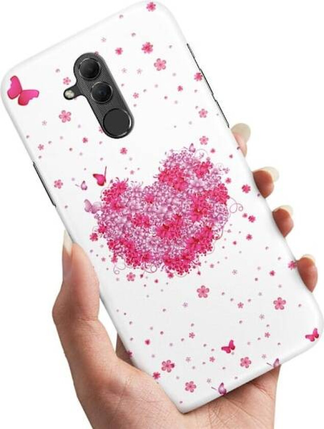 Huawei Mate 20 Lite - Deksel/Mobildeksel Blomsterhjerte
