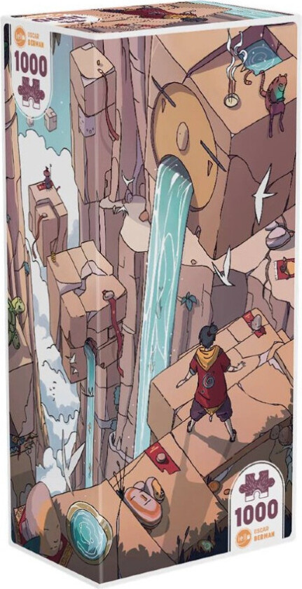 Iello Puslespill - 1000 Brikker - Blocks