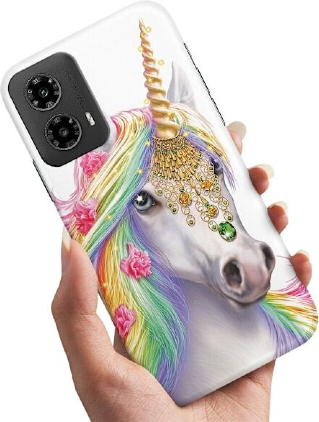 Motorola Moto G54 5G - Deksel/Mobildeksel Unicorn/Enhjørning