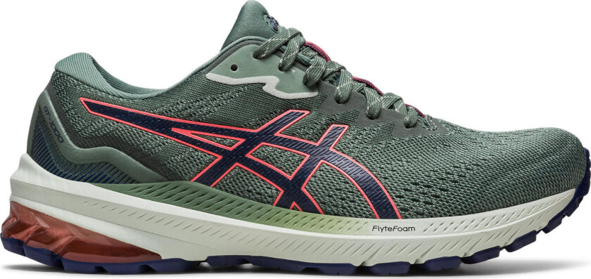 Asics Women's GT-1000 11 TR 37, Nature Bathing/Papaya