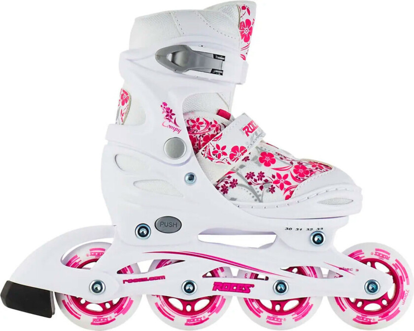 Compy 8.0 Inliners, Child, størrelse 38-41 - hvit/rosa