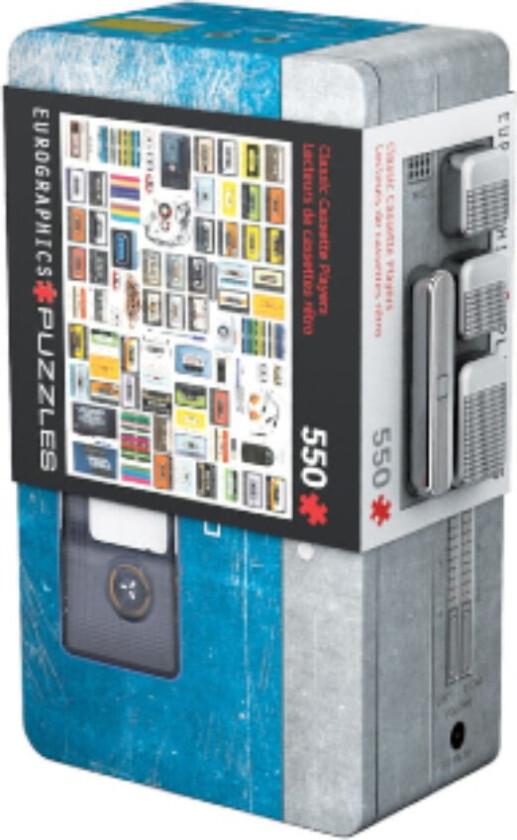 Puslespill - 550 Brikker - Kassettspiller