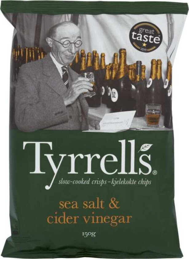 Tyrrells Chips Sea Salt&Vinegar 150g