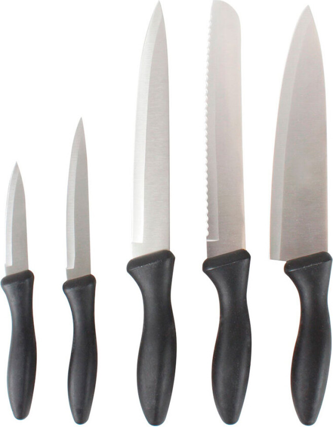 knivsett m/5 kniver (9/12/20/20/20 cm)