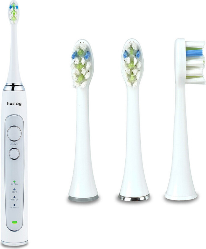 Bilde av Huslog AL-050131 Tannbørstehoder - Hvit - 3 stk