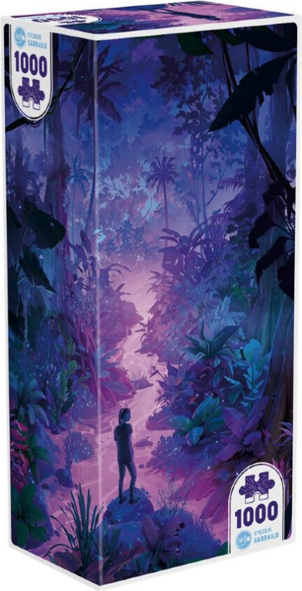 Iello Puslespill - 1000 Brikker - Neon Forest