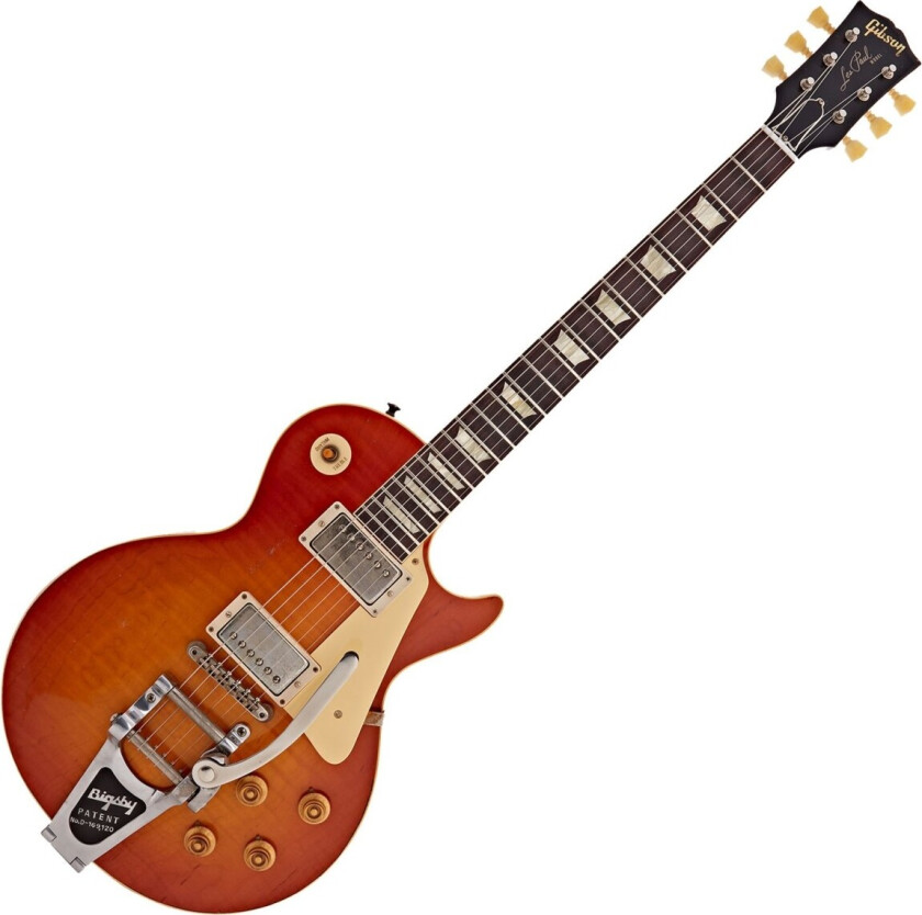 Bilde av Gibson Custom 1960 Les Paul Standard BOTB Pg 138 Bigsby Murphy Lab Light Aged #5090