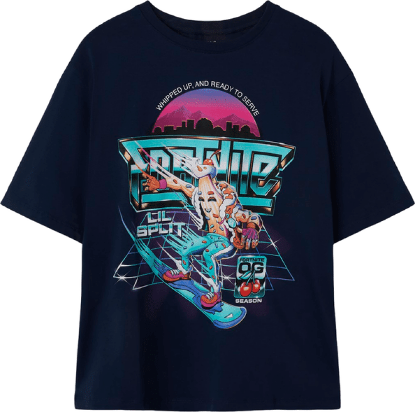 Name It Nkmjavali Fortnite t-skjorte til barn, Navy Blazer