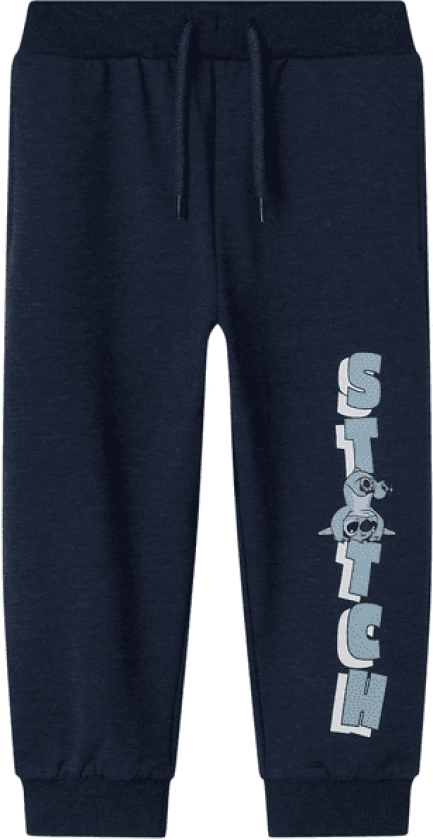 Name It Nmmjasp Stitch joggebukse til småbarn, Navy Blazer