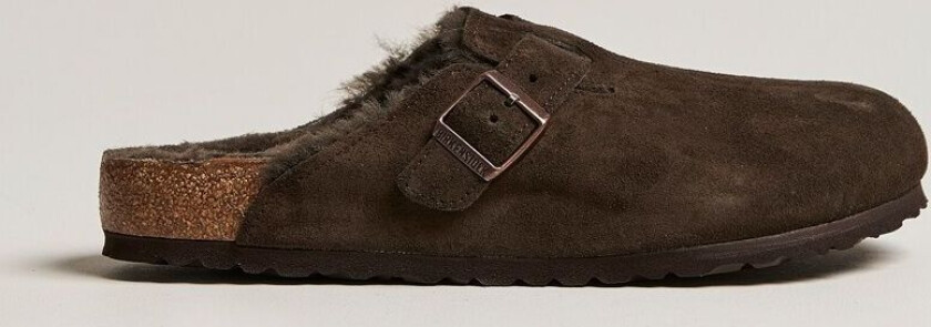 BIRKENSTOCK Boston Shearling Mocca Suede