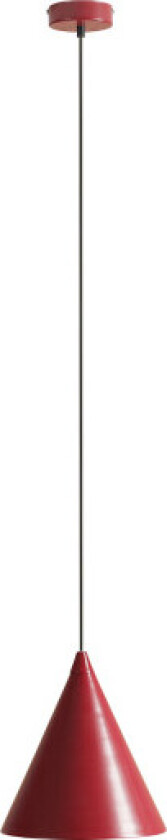 Form pendellampa, rød