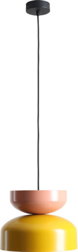 Tula pendellampa, korall/gul