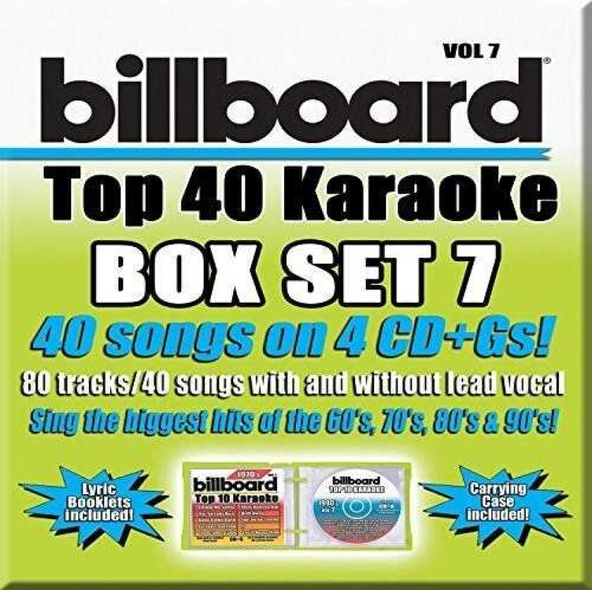 Party Tyme Karaoke: Billboard Top 40 Boxset 7 Party Tyme Karaoke: Billboard Top 40 Boxset 7 CD