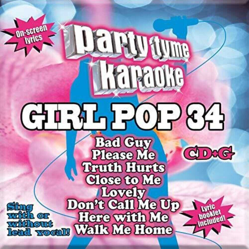 Diverse Artister Party Tyme Karaoke: Girl Pop 34 CD