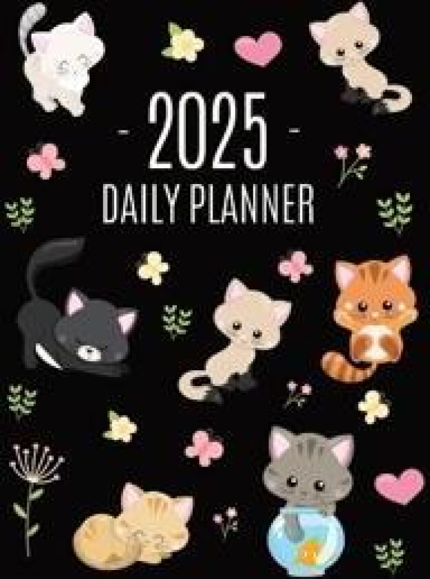 Cats Daily Planner 2025
