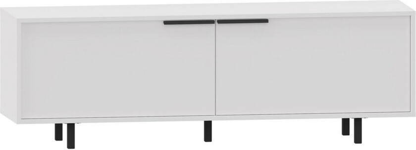 Lavbord Alberto 150x38x50 cm, Hvit - 150x38x50 cm, Hvit