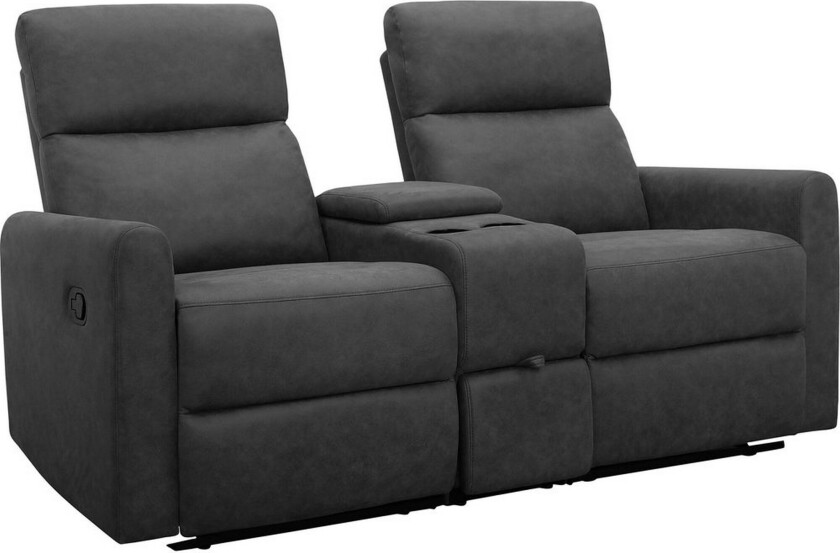 Recliner Dacoulas Antrasitt, Cowboy PU/tre - Antrasitt, Cowboy PU/tre