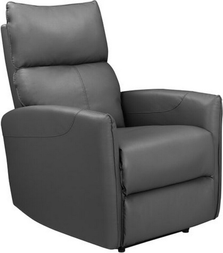 Recliner Pineto Antrasitt, PU/metall/tre - Antrasitt, PU/metall/tre