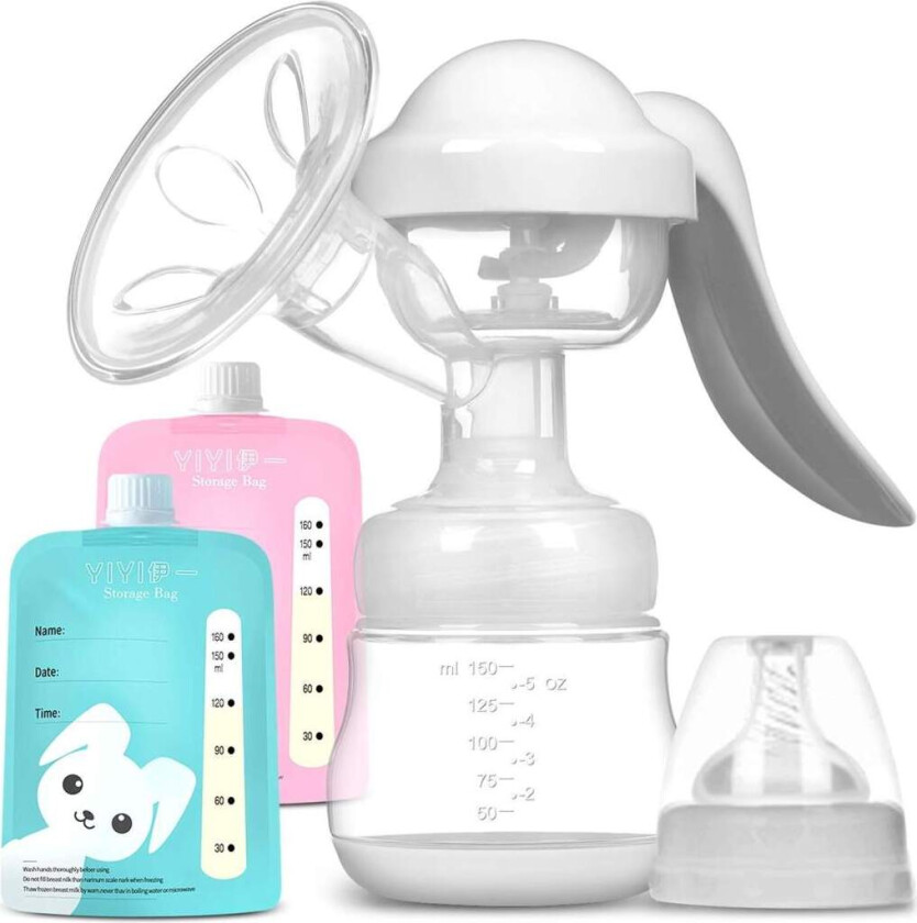 Bilde av Manuell brystpumpe med tilbehør Berdsen BL-907