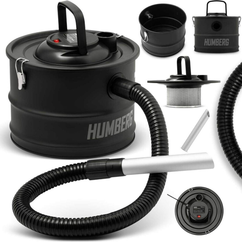 Askstøvsuger til peis 15L 1200W HM-404