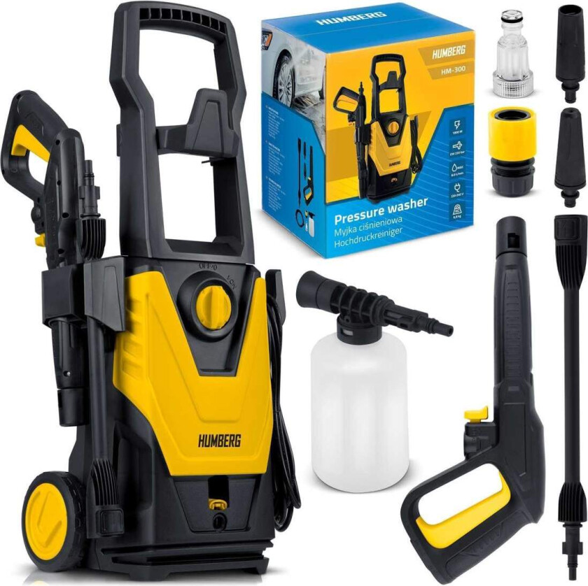 Høytrykksspyler 1800W Humberg HM-300