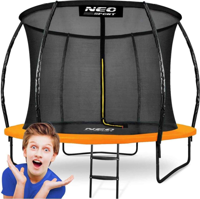 Profil Trampoline 8ft/252cm med internt sikkerhetsnett fra Neo-Sport