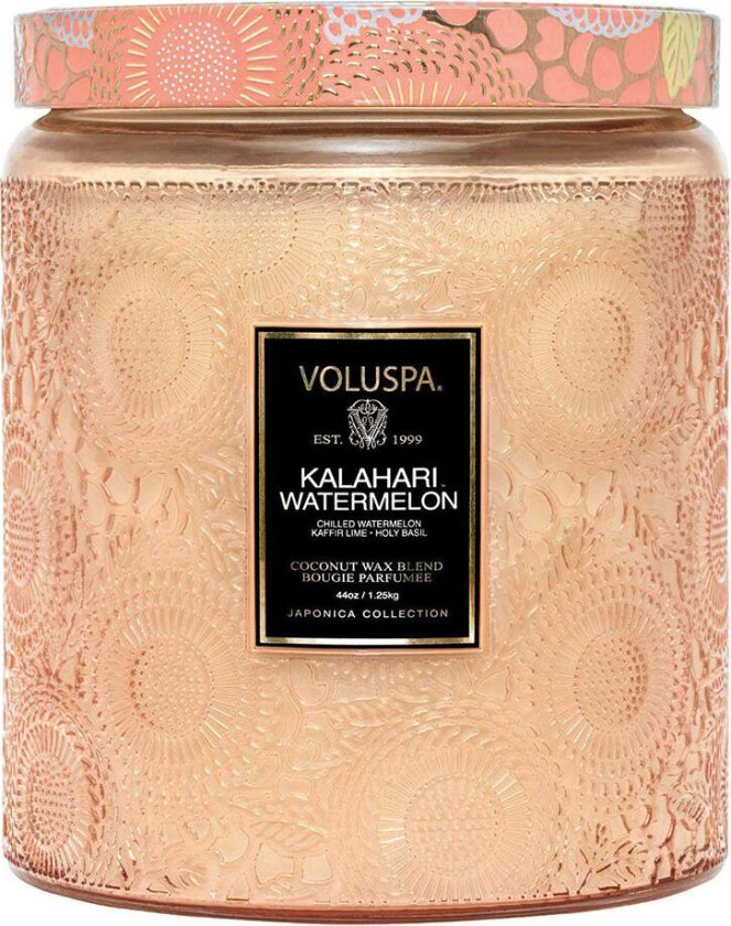 Luxe Jar Candle Kalahari Watermelon, 1250 g  Duftlys