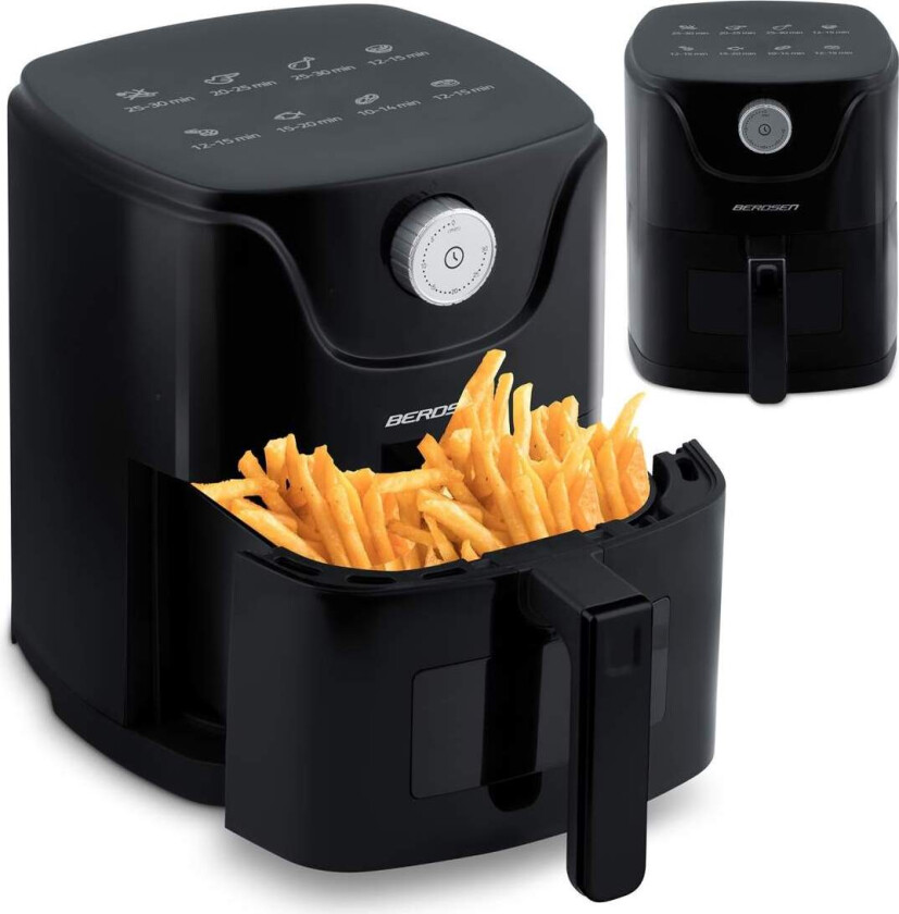 Airfryer Berdsen BD-654 sort