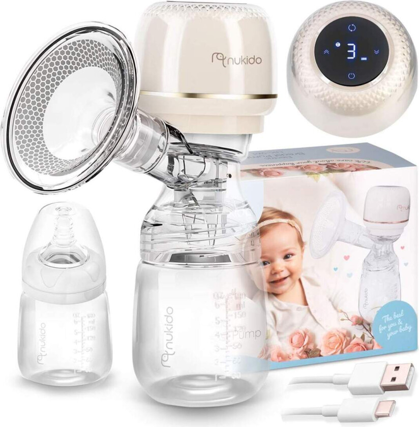 Nukido NK-961 trefase elektrisk brystpumpe