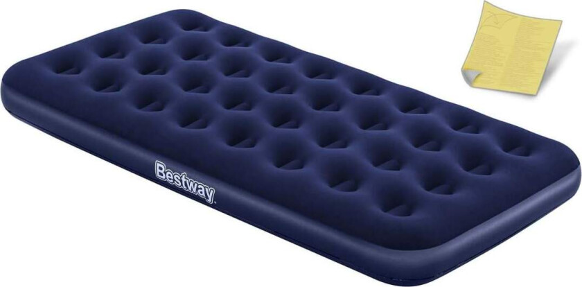 Oppblåsbar madrass 188x99x22 cm enkel Bestway 67001