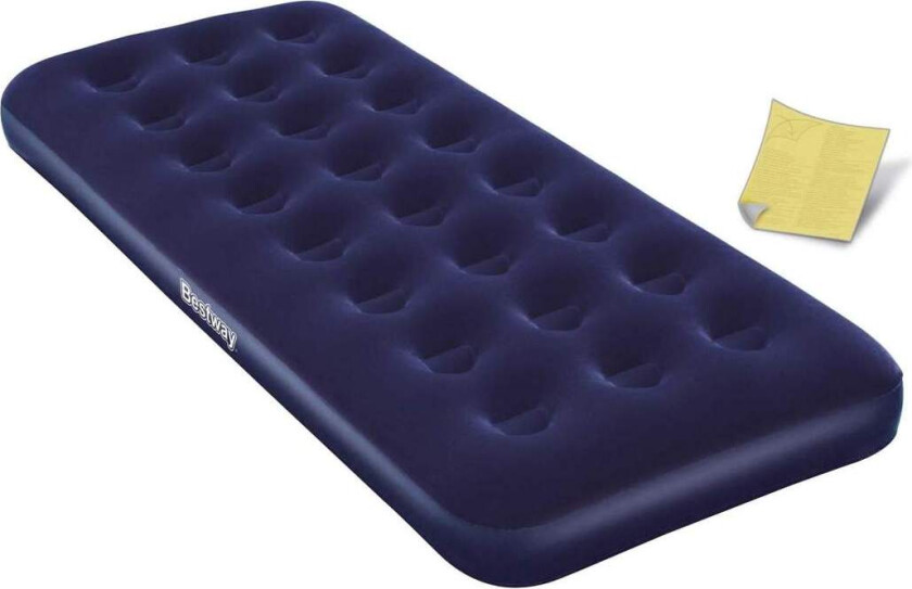Oppblåsbar madrass 185x76x22 cm enkel Bestway 67000