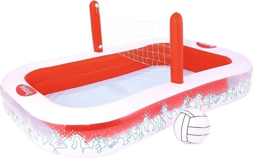 Oppblåsbart basseng med volleyball + ball 254 x 168 x 97 cm Bestway 54125