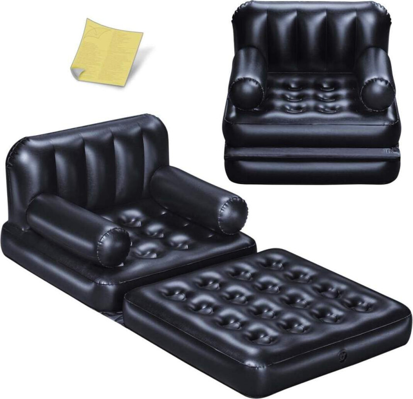 Oppblåsbar madrass 191x97x64 cm enkel lenestol Bestway 75114