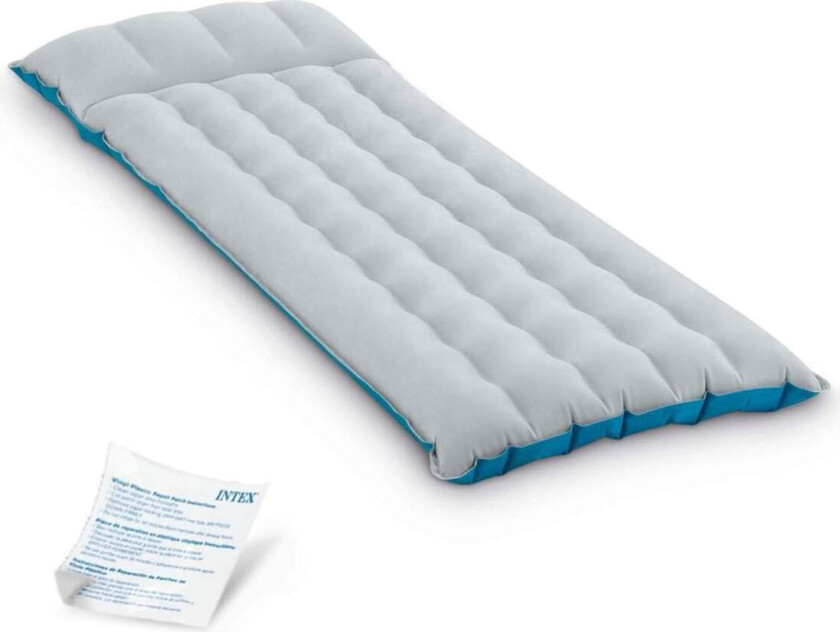 Oppblåsbar madrass 184x67x17 cm enkel INTEX 67997