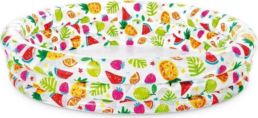 Ananas oppblåsbart basseng 132 x 28 cm INTEX 59431