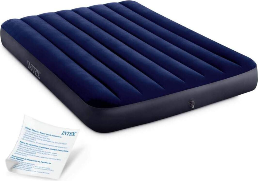 Oppblåsbar madrass 191x137x25 cm dobbel INTEX 64758