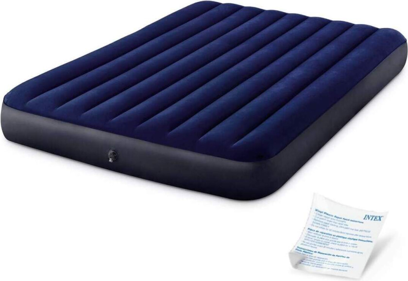 Oppblåsbar madrass 203x152x25 cm for to personer INTEX 64759