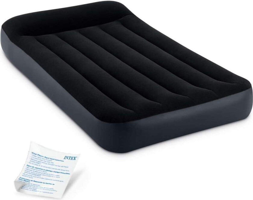 Oppblåsbar madrass 191x99x25 cm enkel INTEX 64141