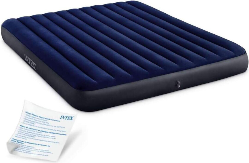 Oppblåsbar madrass 203x183x25 cm for to personer INTEX 64755