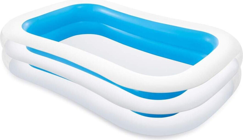 Rektangulært oppblåsbart basseng 262 x 175 x 56 cm INTEX 56483