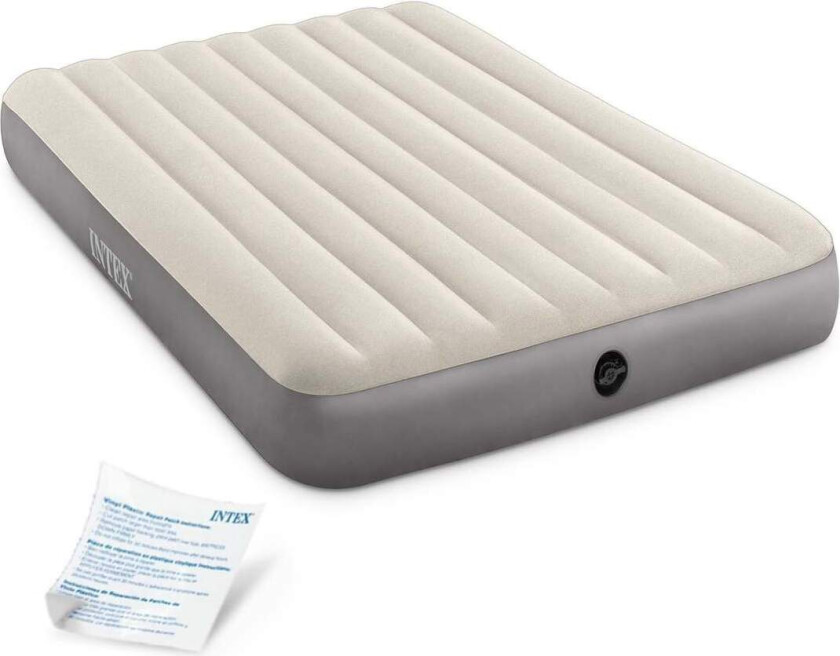 Oppblåsbar madrass 203x152x25 cm for to personer INTEX 64103