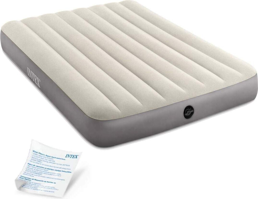 Oppblåsbar madrass 191x137x25 cm for to personer INTEX 64102