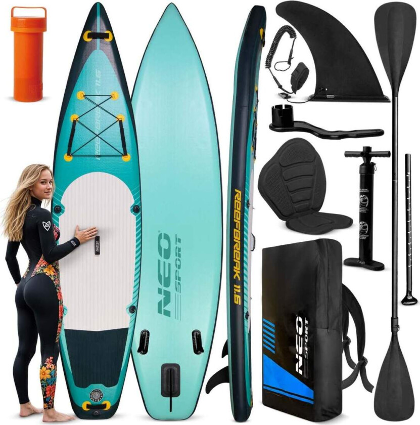 Reefbreak SUP-brett 350 x 81 x 15 cm Neo-Sport 170303