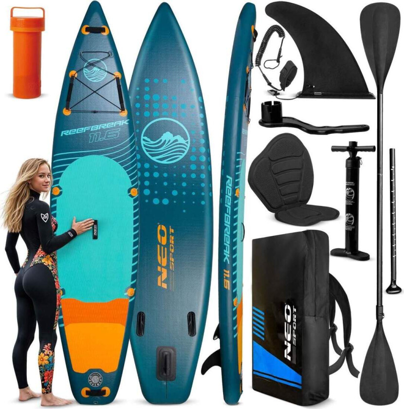 Reefbreak SUP-brett 350 x 81 x 15 cm Neo-Sport 170301