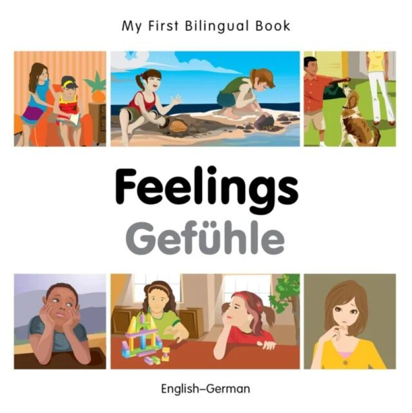My First Bilingual Book - Feelings - German-english av Milet Publishing