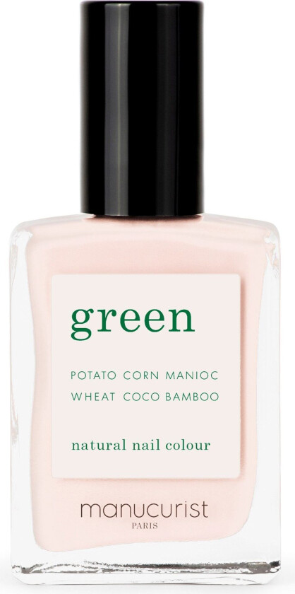 Green Nail Polish Pastel Pink